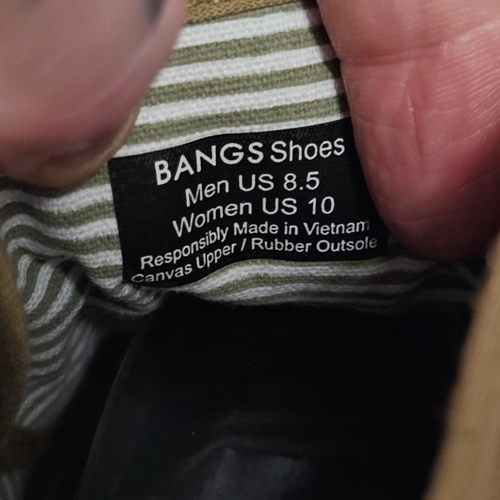 BANGS | MUSHROOM MEADOW VEGAN CANVAS HIGH-TOPS - Picture 13 of 14
